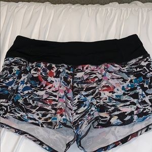 Lululemon Long speed up shorts